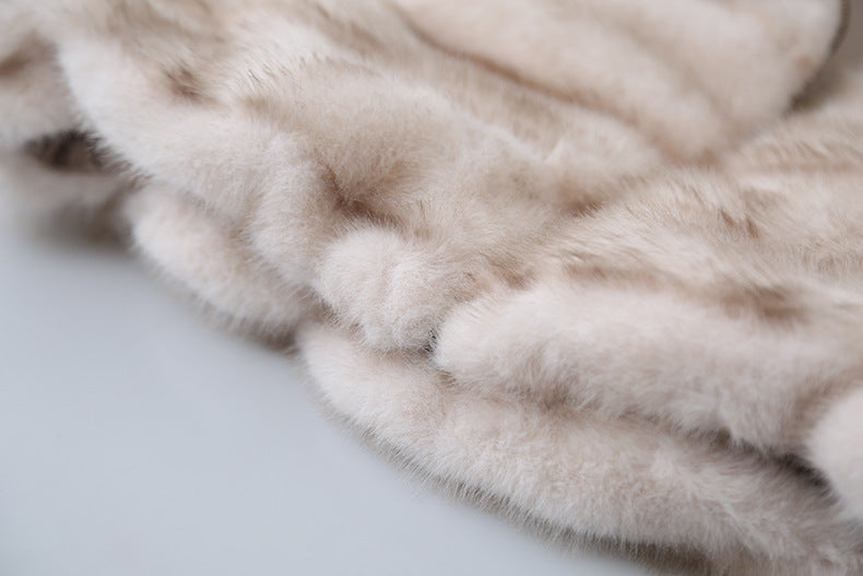 【LD11042】實拍皮毛一體立領拉鍊背心外套251202