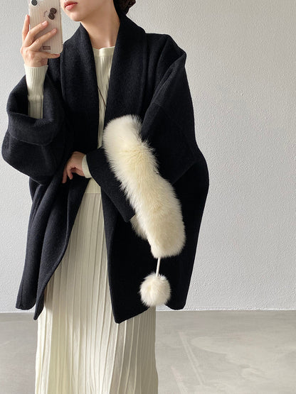 【cimz519】實拍冬天澳羊毛100%雙面呢大衣外套251201