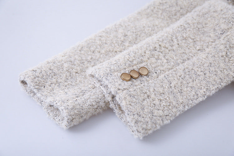 【LD9507】實拍高級感小香風粗花呢子外套251110