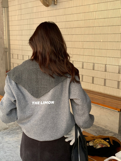 【L9295】實拍檸檬秋冬狗狗印花加絨衞衣+針織披肩251117