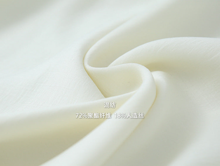 【LD3290】實拍法式釘珠蝴蝶結天絲雪紡襯衫251103