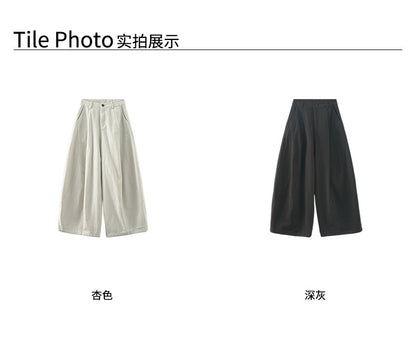 【H5519】實拍S~XL美式天絲棉厚款彎刀休閒褲251125