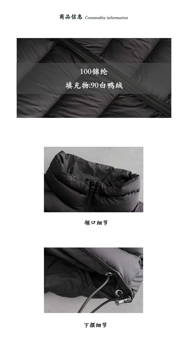 【cimz6383】實拍高領寶款排骨白鴨絨外套（白鴨絨90）251120