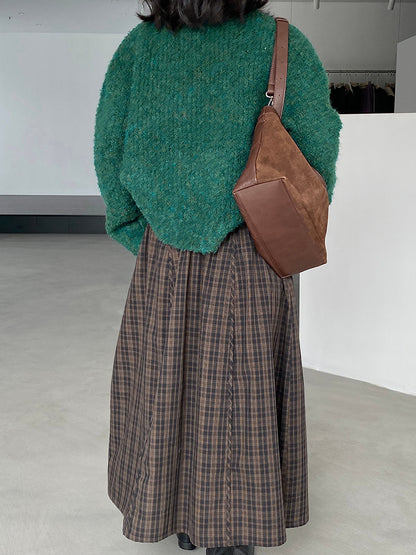 【cimz1391】實拍毛茸茸可愛羊毛針織毛衣開衫（羊毛14%)251201