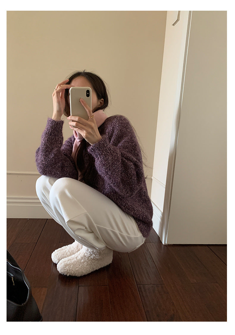 【H5512】實拍S~XL韓國保暖加絨白色牛仔褲251118