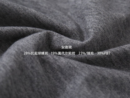 【LD3176】實拍小眾miu感小荷葉圓領針織衫250908