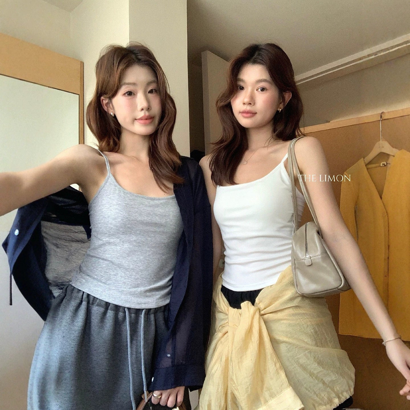 【LTM1812】夏日涼感降溫🧊日常通勤百搭冰感一體杯美背細肩帶背心260610