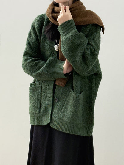 【Y237】實拍慵懶針織毛衣外套(含羊毛6%)251106