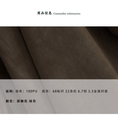 【cimzA8825】復古優雅・不規則翻領縮腰綁帶風衣外套260924