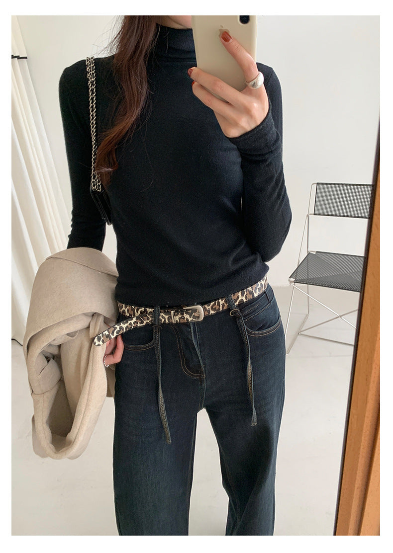 【H5477】實拍S~XL復古加厚高腰直筒牛仔褲251109