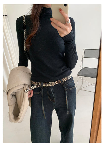 【H5477】實拍S~XL復古加厚高腰直筒牛仔褲251109