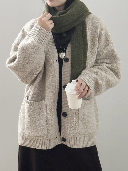 【Y237】實拍慵懶針織毛衣外套(含羊毛6%)251106