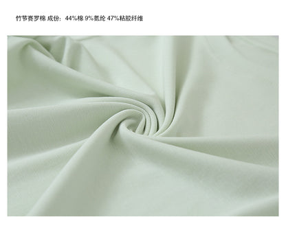 【LD11181】衣櫃必備基礎款☁️純色正肩顯瘦圓領短版短袖T恤260324