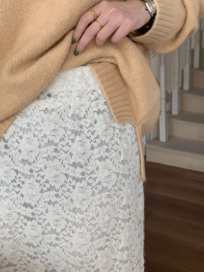 【LD9538】實拍慵懶軟糯寬鬆長袖針織毛衣251103