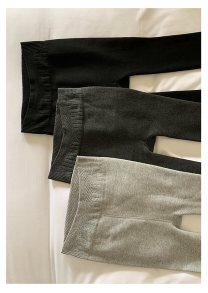 【H5504】實拍高腰收腹彈性超顯瘦連腳內搭褲一般款/加厚款251118