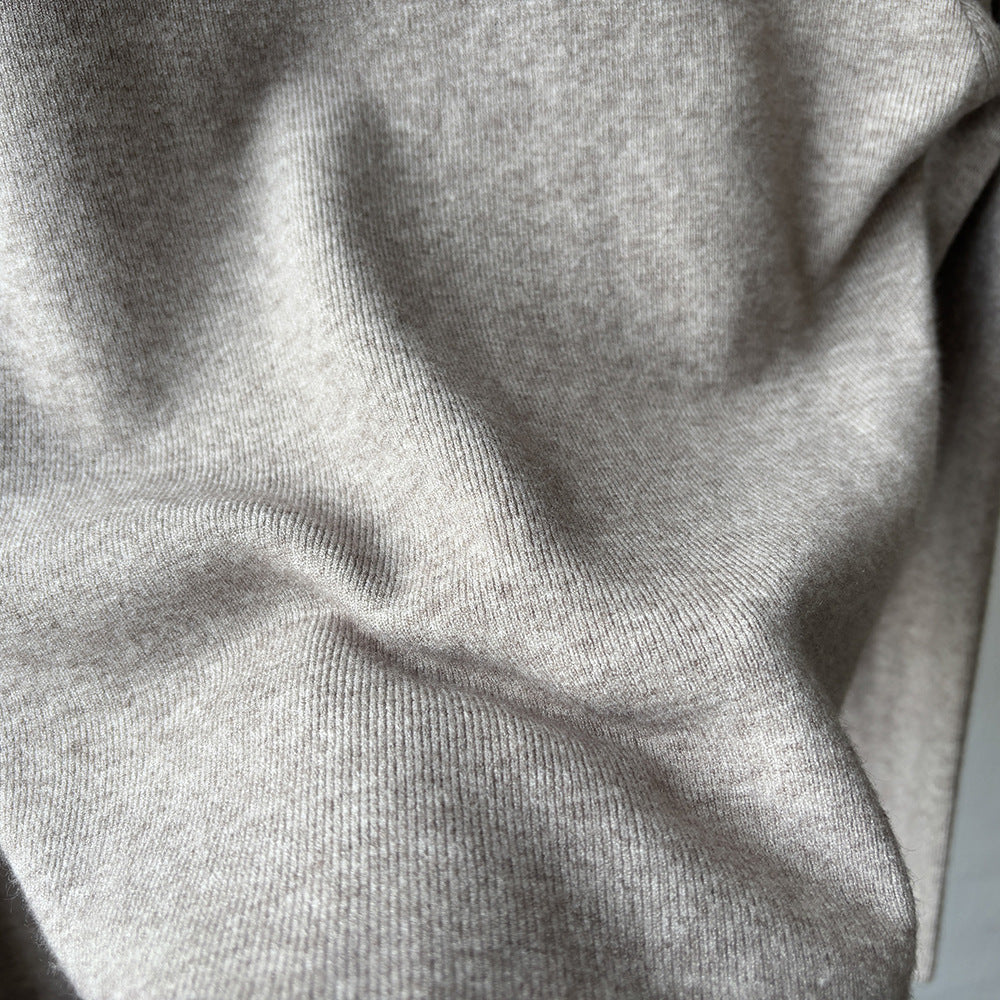 【Y275】實拍冬季U領長袖針織衫251106