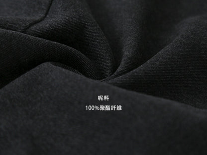 【LD3300】實拍S~XL韓版高腰顯瘦毛呢A字裙＋腰帶251103