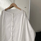 【cim5533】實拍韓國極簡日系白色中長大版襯衫寬鬆洋裝230809