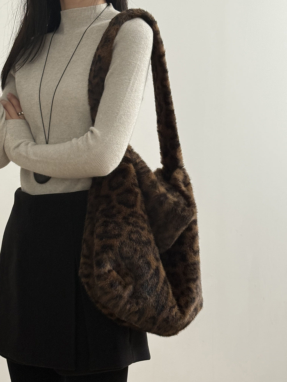 【Y315】實拍高級感半高領針織衫（棉羊毛4%)251106