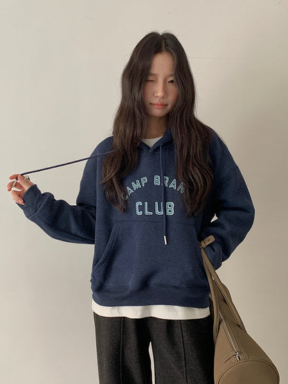 【LD11040】實拍字母印花加厚加絨連帽衞衣251202