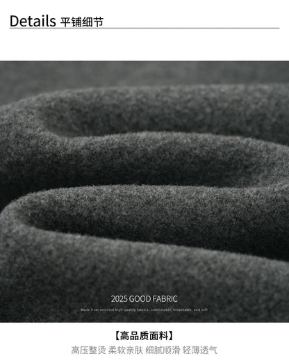 【H5497】實拍德絨加厚磨毛長袖T恤251118