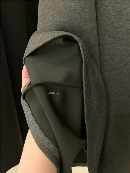 【L1130】實拍檸檬休閒顯瘦空氣棉A字裙251117