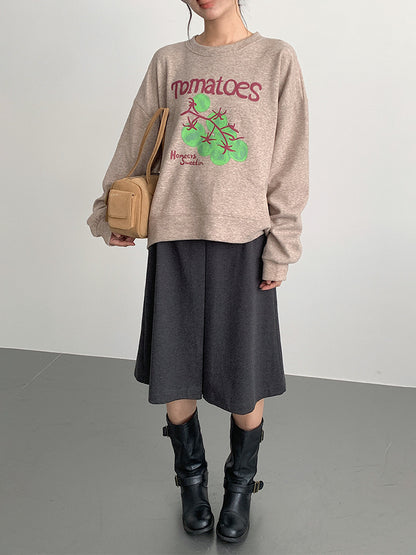 【LD3300】實拍S~XL韓版高腰顯瘦毛呢A字裙＋腰帶251103