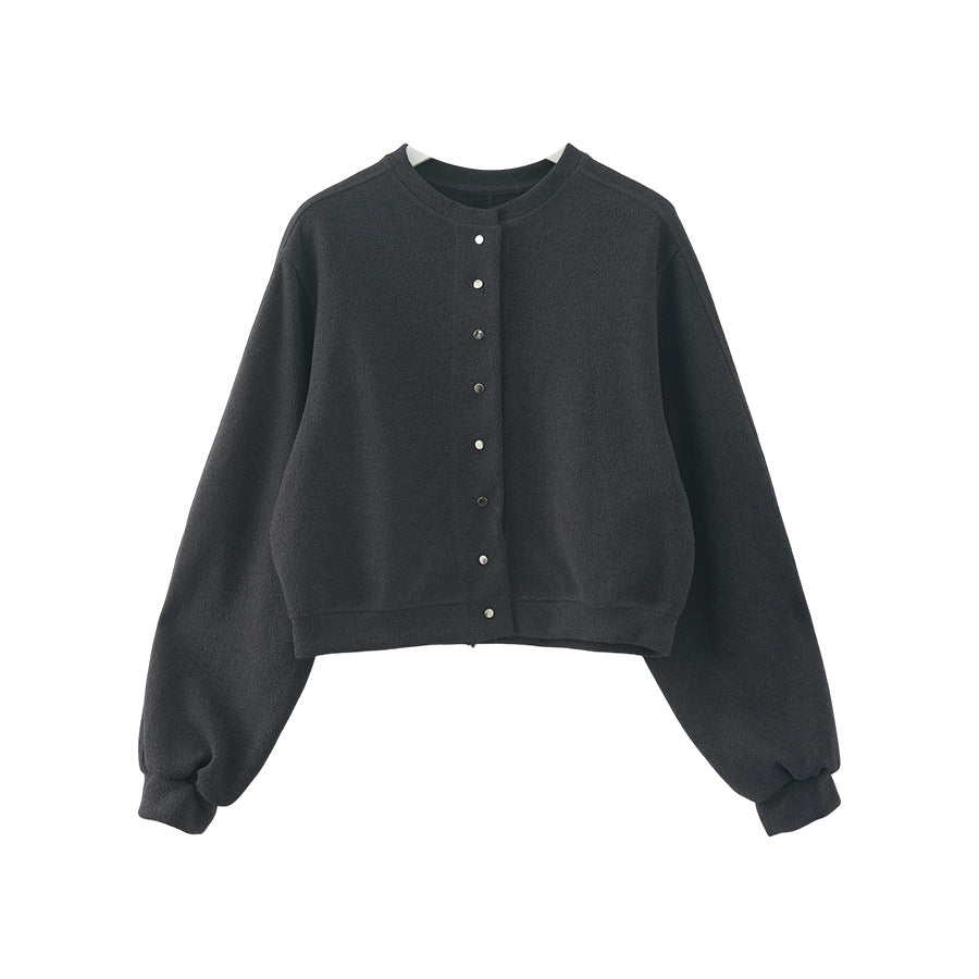 【H567】實拍秋冬挺版圓領棒球服外套251021