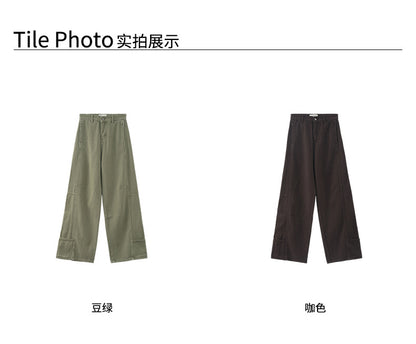 【H5437】實拍S~XL美式甜酷重工洗舊彎刀牛仔褲250916