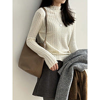 【Y2505】實拍氣質高級感混羊毛針織圍巾251201