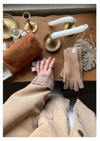 【H5500】實拍 復古燈芯絨加厚夾棉大衣外套251118