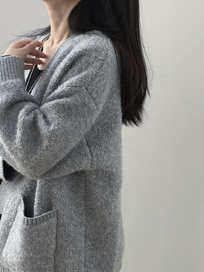 【Y237】實拍慵懶針織毛衣外套(含羊毛6%)251106