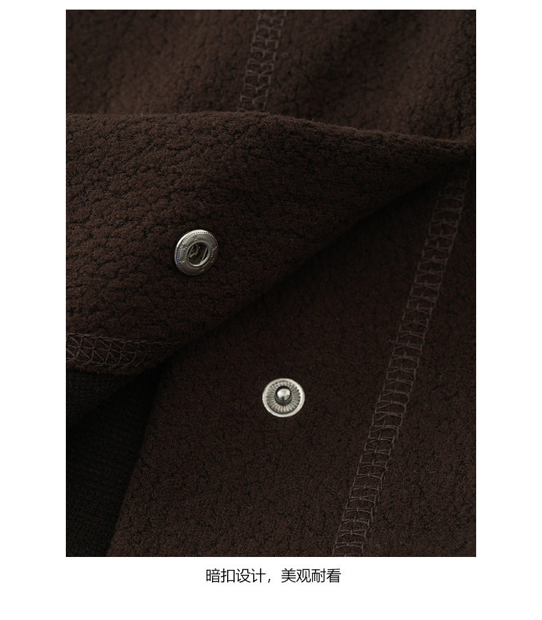 【H567】實拍秋冬挺版圓領棒球服外套251021