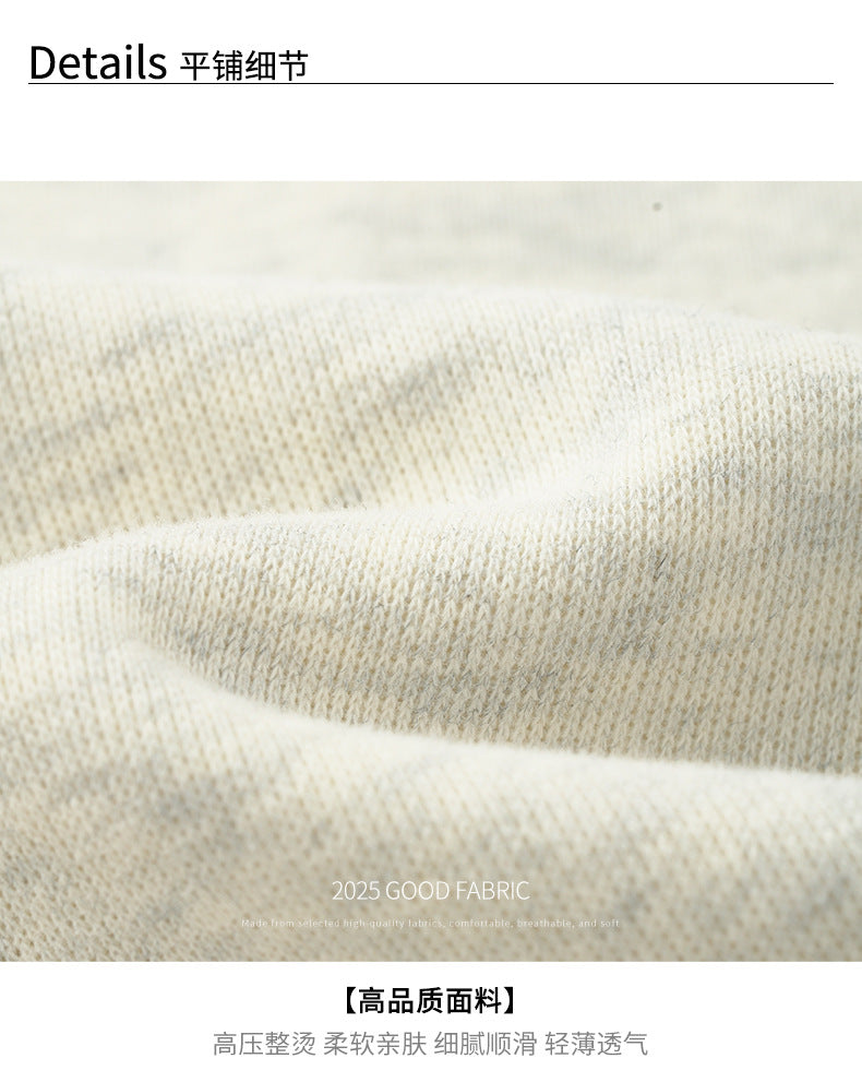 【H5496】實拍韓系小狗印花加絨厚棉衛衣251118