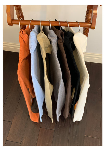 【H5525】實拍冬季7色高領毛織衫251125