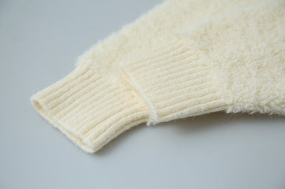 【LD11015】實拍雙頭拉鍊毛絨半高領加厚針織毛衣外套251110