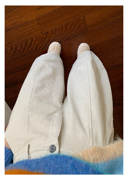 【H5519】實拍S~XL美式天絲棉厚款彎刀休閒褲251125