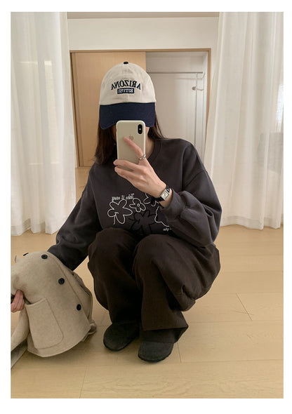 【H566】實拍秋冬高腰斜紋棉挺版西裝長褲（後鬆緊腰）251021