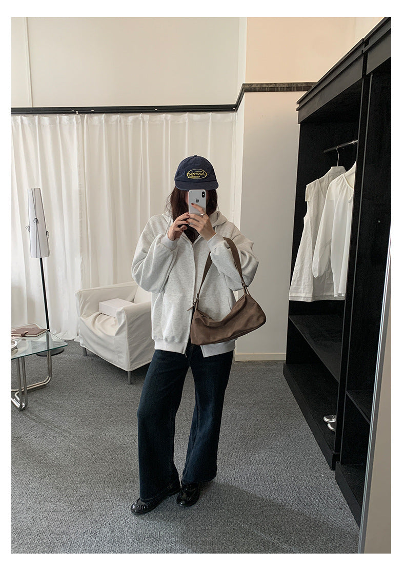 【H5483】實拍S~XL復古加厚水洗直筒牛仔褲251109