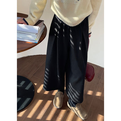 【cim2660】實拍超級舒服Q糯米手感寬鬆休閒寬褲-sale