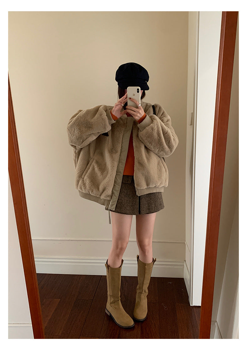 【H5523】實拍S~XL氣質千金質感高腰A字裙褲251125