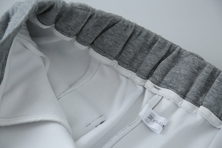 【LD3303】實拍冬季大碼加厚衞褲彎刀褲(後鬆緊腰）251103