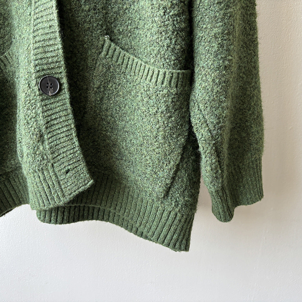 【Y237】實拍慵懶針織毛衣外套(含羊毛6%)251106