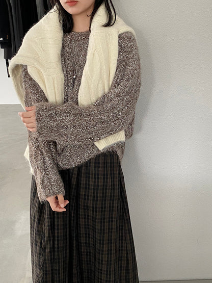 【cimz0307】實拍高級軟糯加厚針織毛衣(羊毛8％）251201