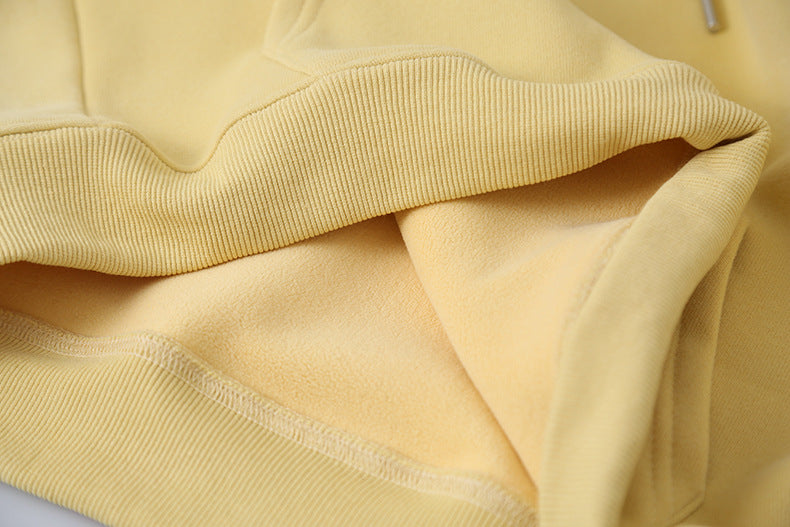 【LD11064】實拍慵懶灰色加絨加厚連帽寬鬆衞衣251209