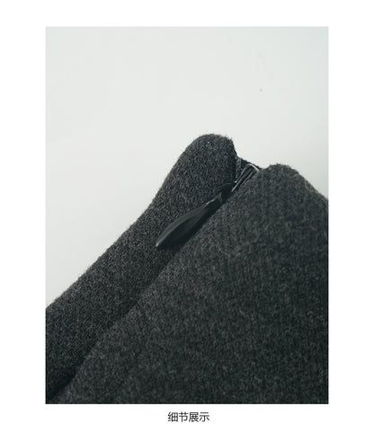 【H5517】實拍超級瘦高腰加絨厚款氣質喇叭褲251125