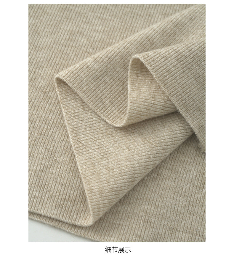 【H5510】實拍5色簡約雙層領針織T恤
251118