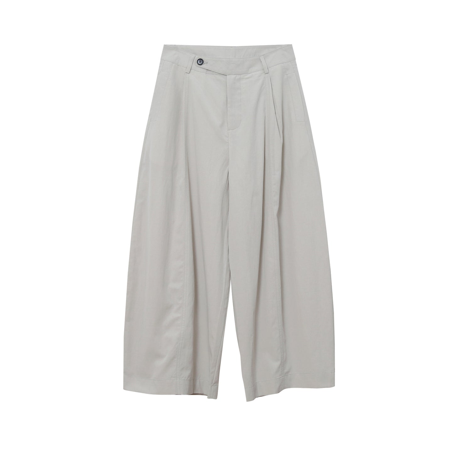 【LD11359】S~XL神級垂墜大長腿👖立體剪裁天絲棉高腰西裝寬褲/落地褲260622