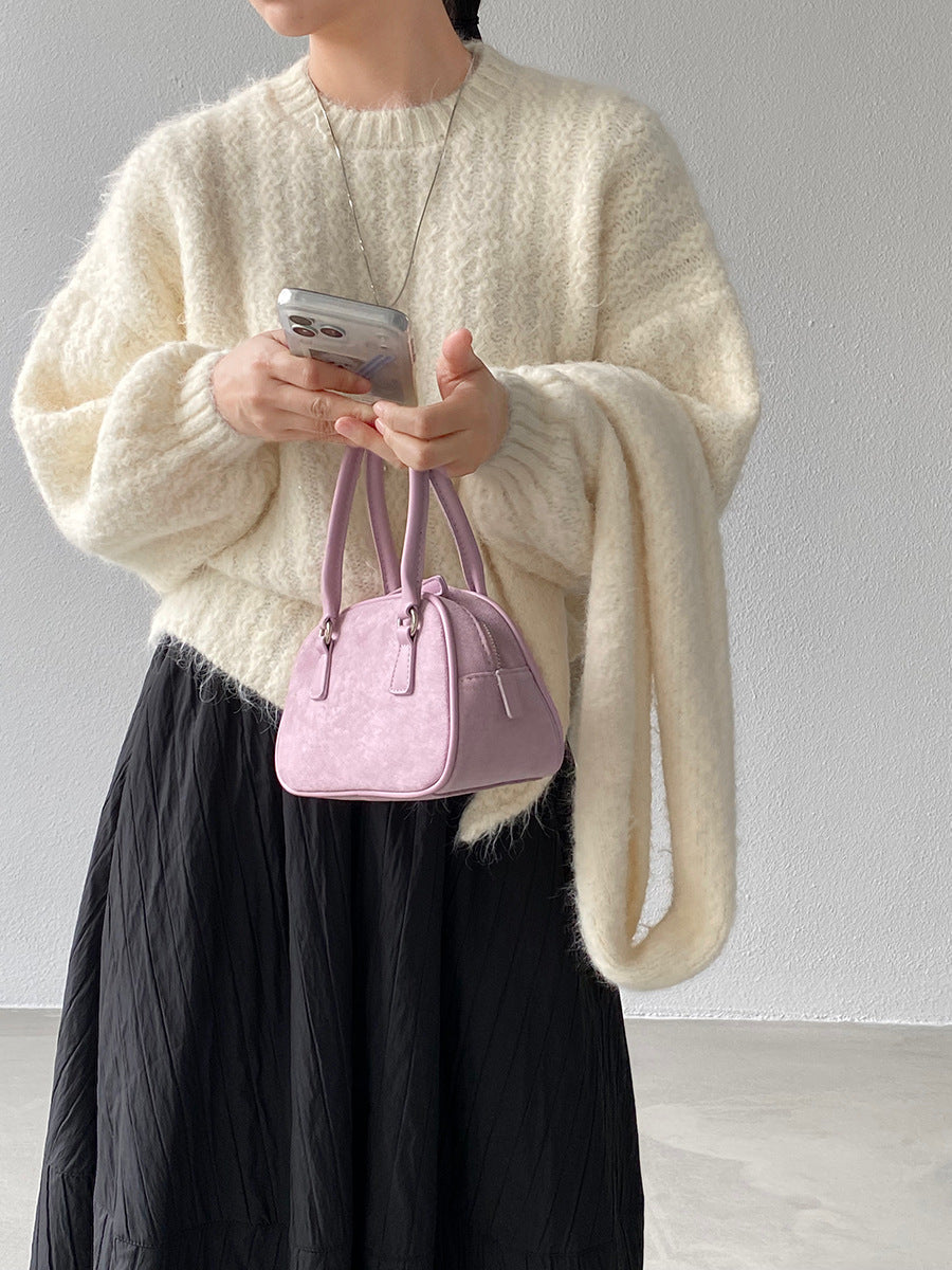 【cimz0672】實拍細緻閃亮針織毛衣+圍巾251128