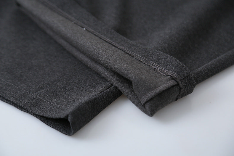 【LD11048】實拍S~XL秋冬毛呢厚款高腰直筒褲251202